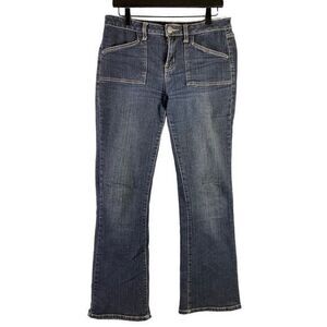 Fashion Bug Jeans Blue‎ Size 5 Denim Bootcut Boot Cut Womens Stretch Mid Rise